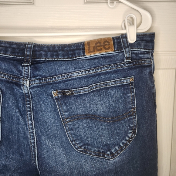 Lee Women's Boot Cut Jeans - Dark Blue - Picture 3 of 4